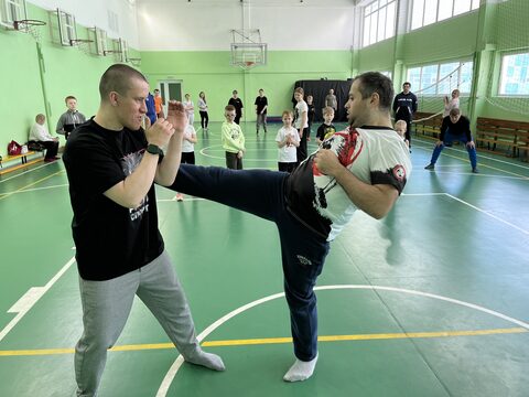 Совместная тренировка с клубом Бокса "Дзержинец"